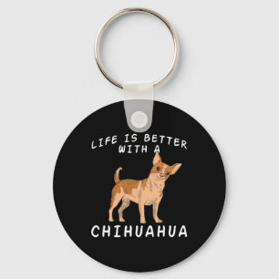 Chihuahua Liebe - Chiuaua Dog Mama Liebe Sprichwor Schlüsselanhänger