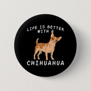 Chihuahua Liebe Chiuaua Dog Mama Liebe Sprichwort  Button
