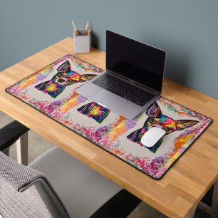 Chihuahua Liebe Desk Mat Schreibtischunterlage