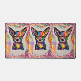 Chihuahua Liebe Desk Mat Schreibtischunterlage