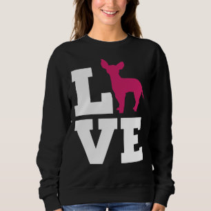 Chihuahua-Liebe Sweatshirt