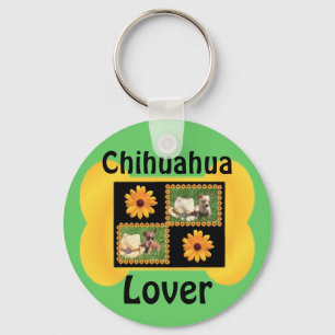 Chihuahua-Liebhaber-Freude Schlüsselanhänger