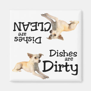Chihuahua-Liebhaber-Spülmaschinen-Magnet Magnet
