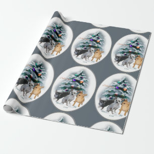 Chihuahua-Liebhaber-Weihnachten Geschenkpapier