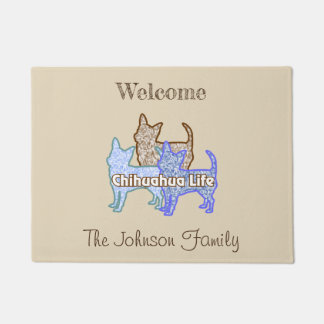 Chihuahua Life Door Mat Fußmatte