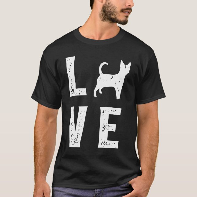 Chihuahua Love  1 T-Shirt (Vorderseite)
