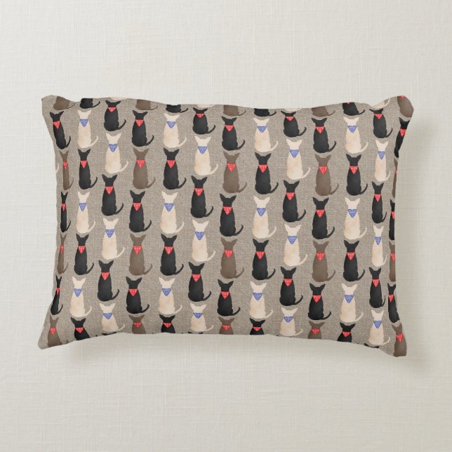 Chihuahua Lover Geschenk Dekokissen (Rückseite)