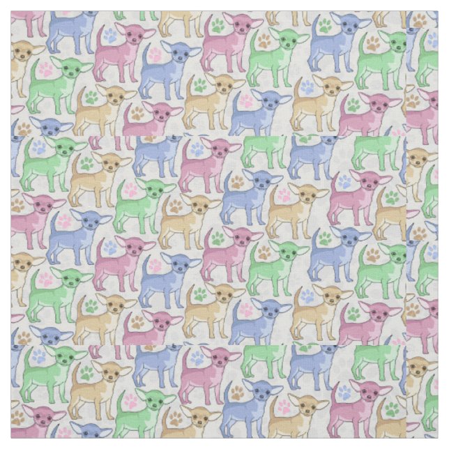 Chihuahua-Lover-Muster Stoff (Muster)