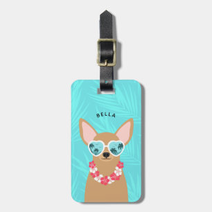Chihuahua Luggage Tags Gepäckanhänger