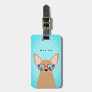 Chihuahua Luggage Tags Gepäckanhänger