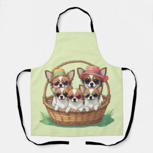 Chihuahua lustige Welpen Schürze
