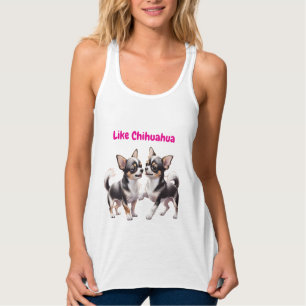 Chihuahua lustige Welpen Tank Top