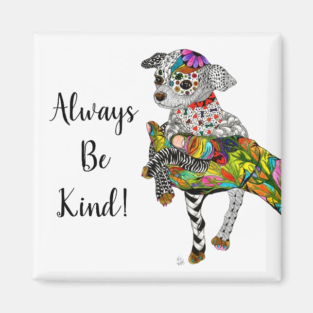 Chihuahua Magnet 2" (Vorne)