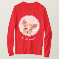 Chihuahua-Malerei - Niedliche Original-Hundkunst