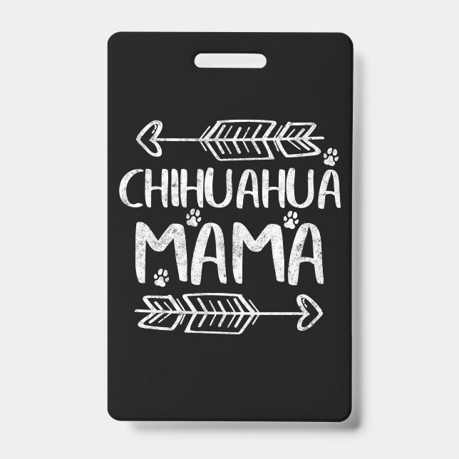 Chihuahua Mama Ausweis (Vorderseite)