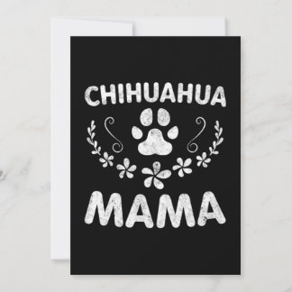 Chihuahua Mama Dankeskarte