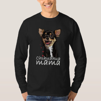 Chihuahua-Mama Für Frauen Niedliche Chiwawa-Mama T-Shirt