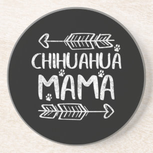 Chihuahua Mama Getränkeuntersetzer