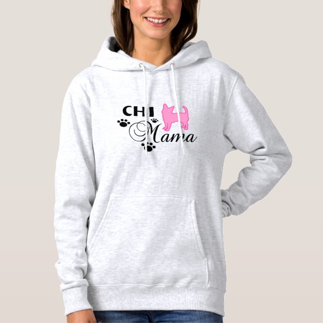 Chihuahua Mama Hoodie (Vorderseite)