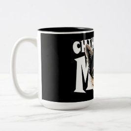 Chihuahua Mama Niedlich Chihuahua Momma Puppy Dog Zweifarbige Tasse