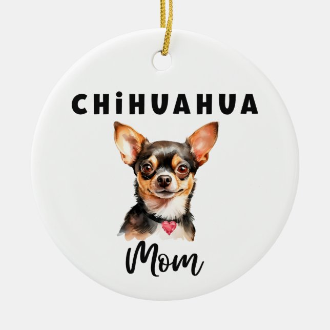Chihuahua Mama Ornament (Vorne)