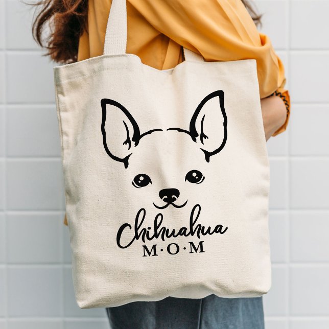 Chihuahua Maman Sac fourre-tout d'épicerie (Créateur téléchargé)