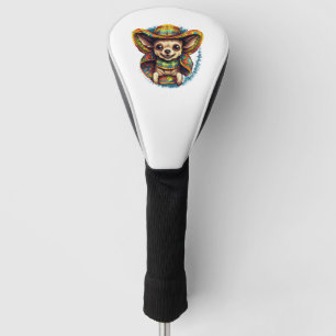 Chihuahua Mexico Cinco de Mayo Funny Dog Golf Headcover