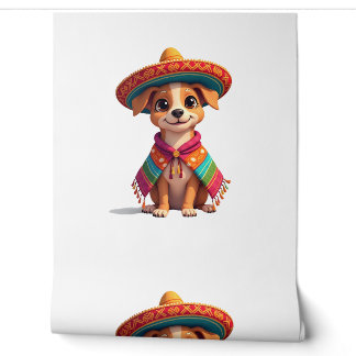 Chihuahua Mexiko Cinco de Mayo Lustiger Hund (4) Tapete