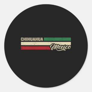 Chihuahua Mexiko Runder Aufkleber