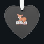 Chihuahua Mom Shirt Mothers Day Pet Owner Ornament<br><div class="desc">Chihuahua Mom Shirt Mothers Day Pet Owner</div>