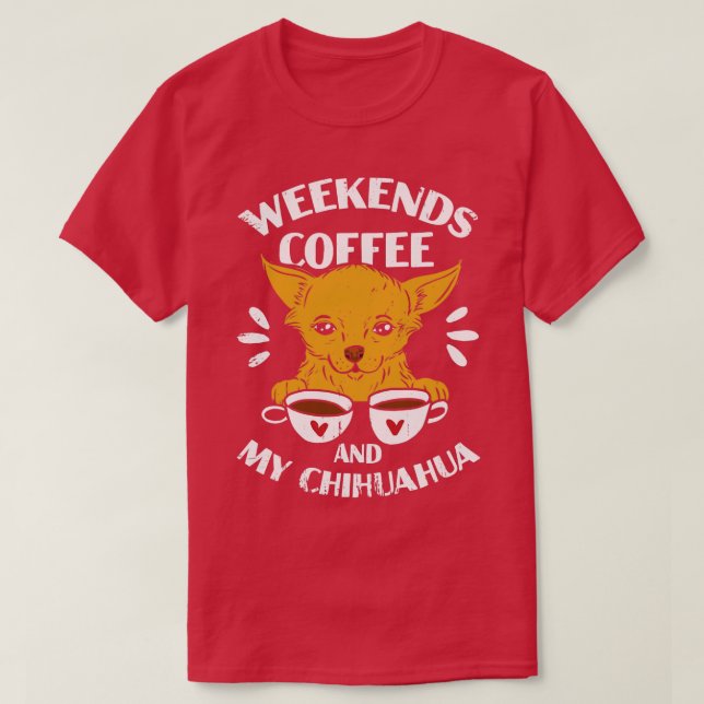 Chihuahua-Mutter-Geschenk T-Shirt (Design vorne)