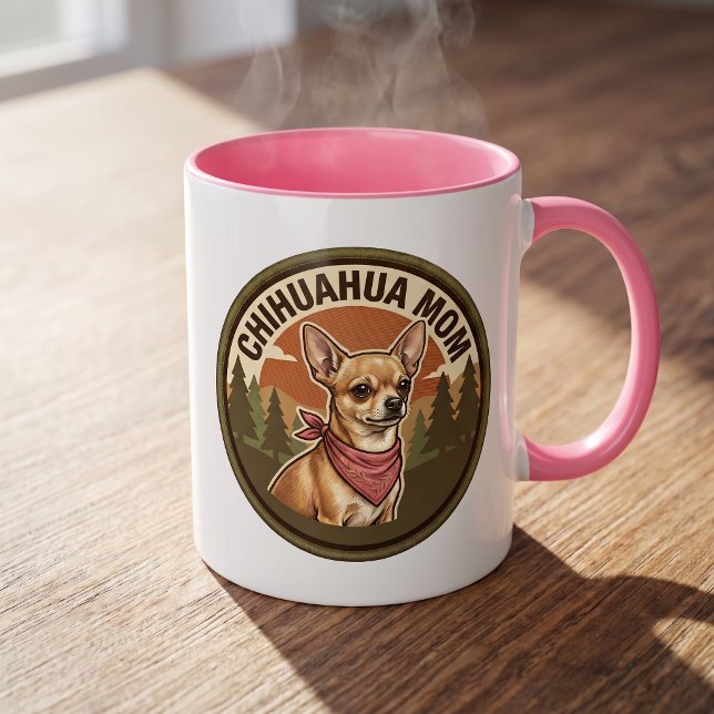 Chihuahua-Mutter-Kaffeetasse | Chi-Hund-Mutter-Ges Tasse (Von Creator hochgeladen)