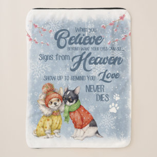 Chihuahua - Niedliches Welpenweihnachtsgeschenk, Sherpadecke