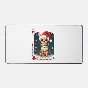 Chihuahua Noël Santa Pull de Noël Ugly Chien Amant