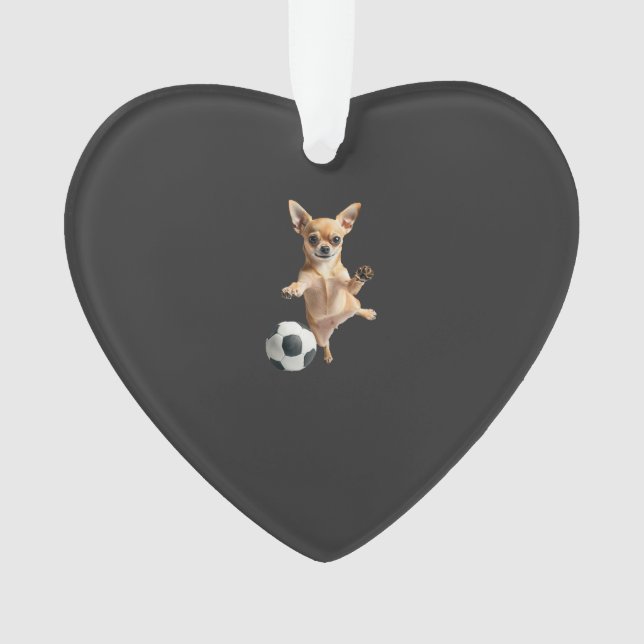 Chihuahua  ornament (Vorderseite)