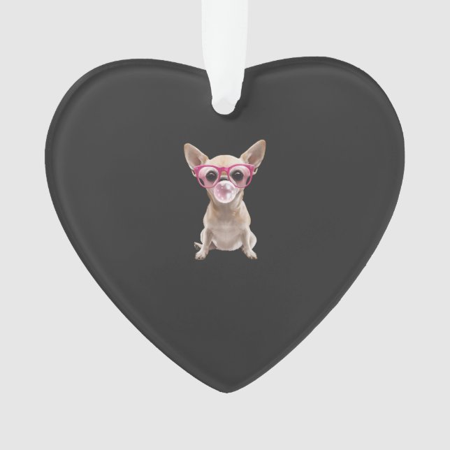 Chihuahua    ornament (Vorderseite)