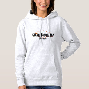 Chihuahua Parent W/Paws Women's Hoodie