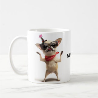 Chihuahua-Party-Tasse Kaffeetasse