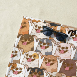 Chihuahua Pattern Strandtuch