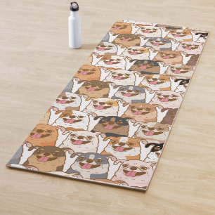Chihuahua Pattern Yogamatte