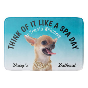 Chihuahua Personalisierte Hunde Liebhaber Badematt Badematte
