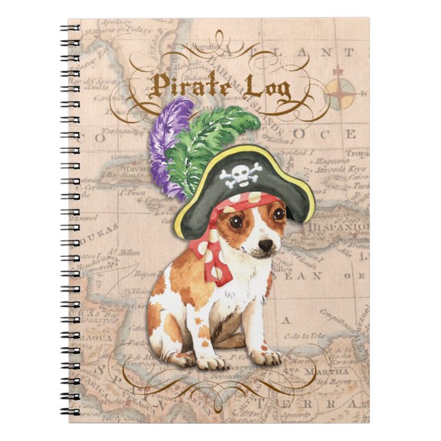 Chihuahua Pirate Notizblock (Vorderseite)