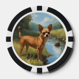Chihuahua Pokerchips