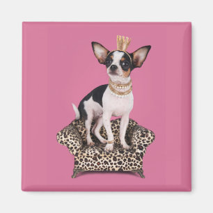 Chihuahua Princess Magnet