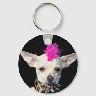 Chihuahua-Punk-Schlüsselanhänger Schlüsselanhänger