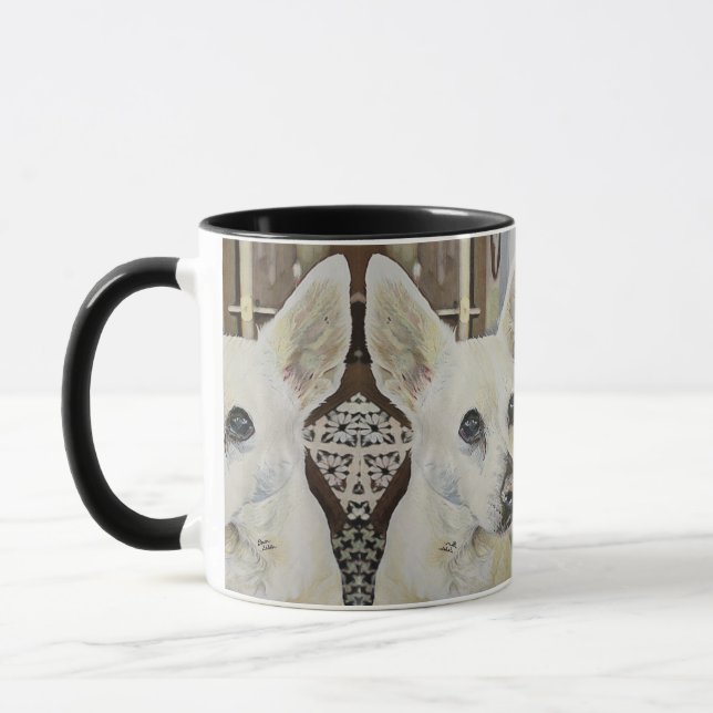 Chihuahua Rat Terrier Mug (Gauche)