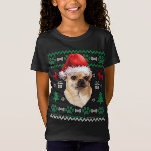 Chihuahua Santa Hat Noël Moche Sweat Pyjama