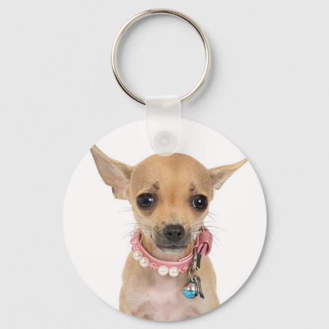 Chihuahua Schlüsselanhänger (Vorderseite)
