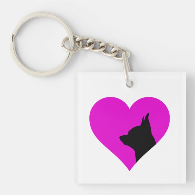 Chihuahua Schlüsselanhänger (Vorderseite)