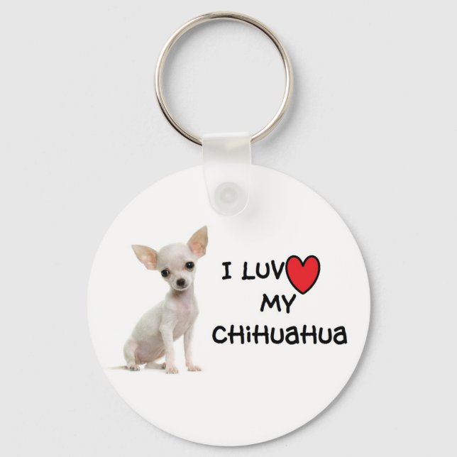 Chihuahua Schlüsselanhänger (Vorderseite)